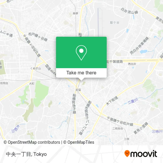 中央一丁目 map
