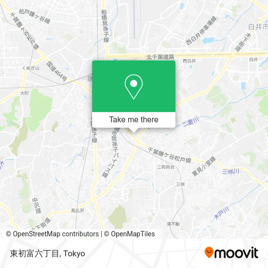 東初富六丁目 map