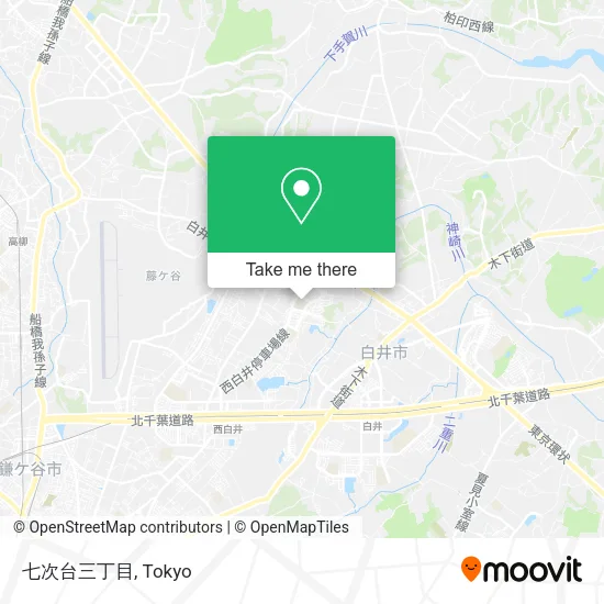 七次台三丁目 map