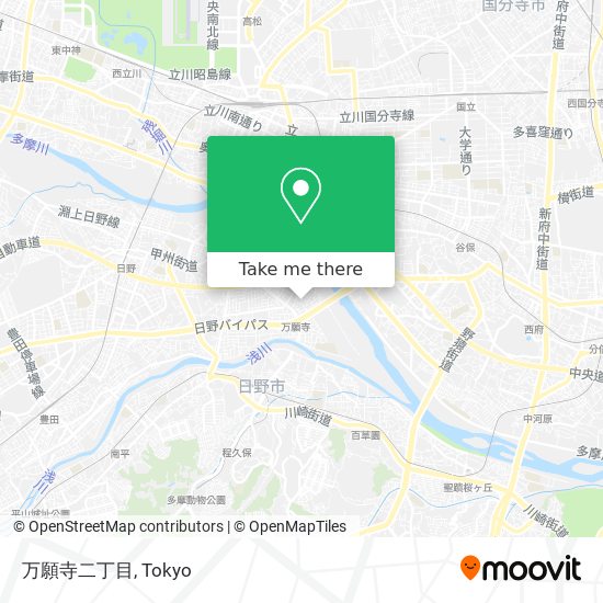 万願寺二丁目 map