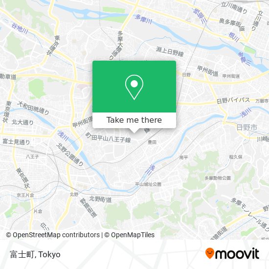 富士町 map