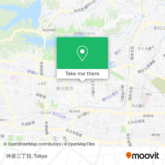 仲原三丁目 map