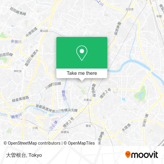 大曽根台 map