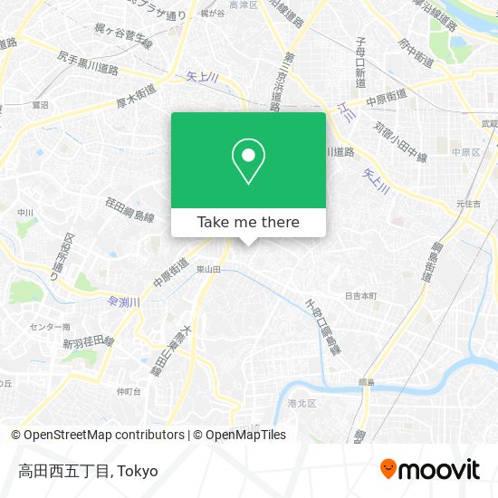 高田西五丁目 map