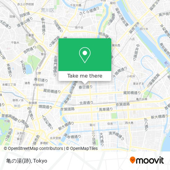 亀の湯(跡) map