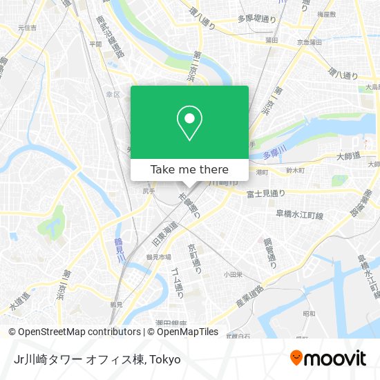 Jr川崎タワー オフィス棟 map
