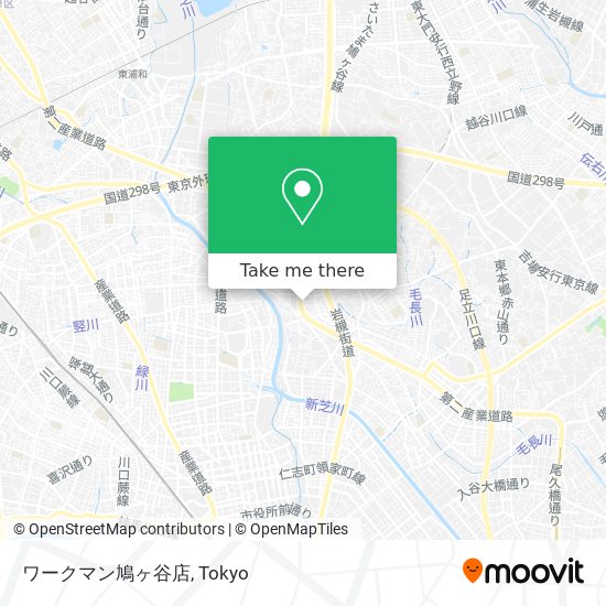 ワークマン鳩ヶ谷店 map