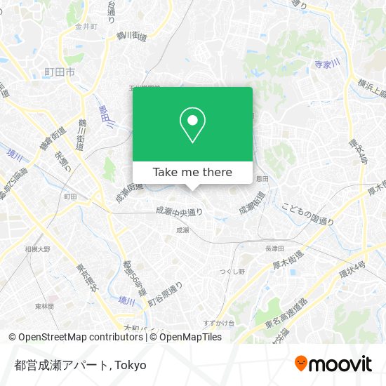 都営成瀬アパート map