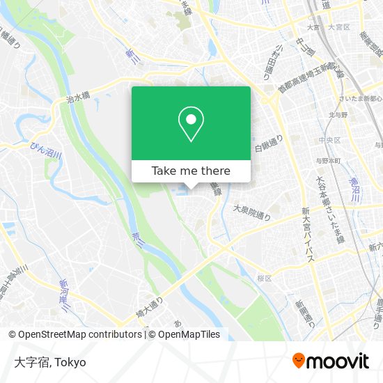 大字宿 map