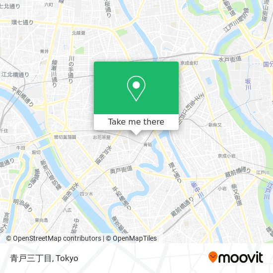 青戸三丁目 map