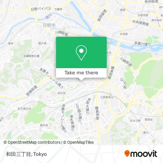 和田三丁目 map
