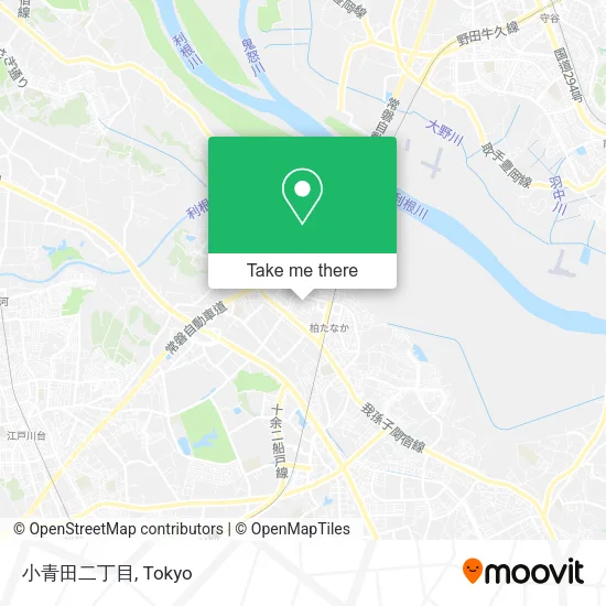 小青田二丁目 map