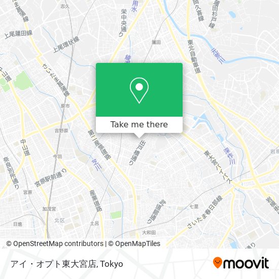 アイ・オプト東大宮店 map