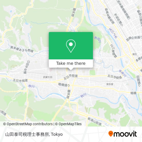 山田泰司税理士事務所 map