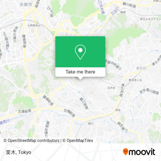 栗木 map
