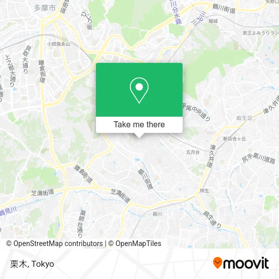 栗木 map
