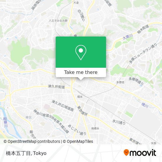 橋本五丁目 map