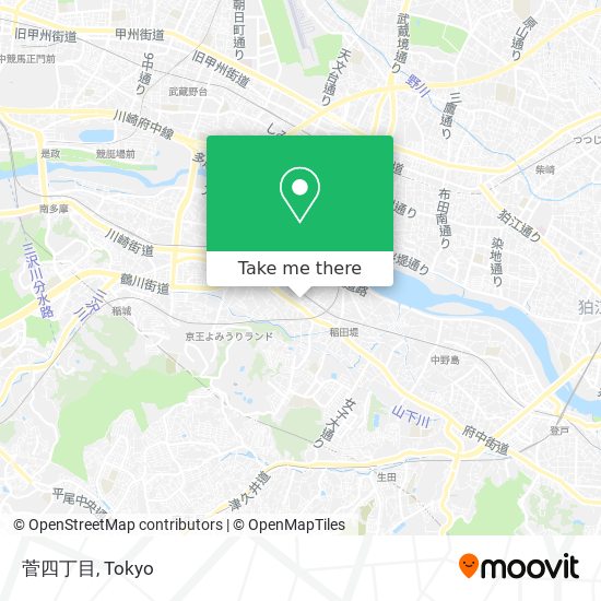 菅四丁目 map