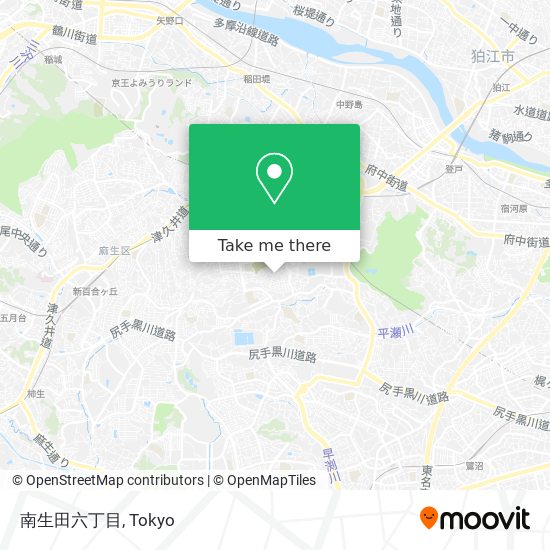 南生田六丁目 map