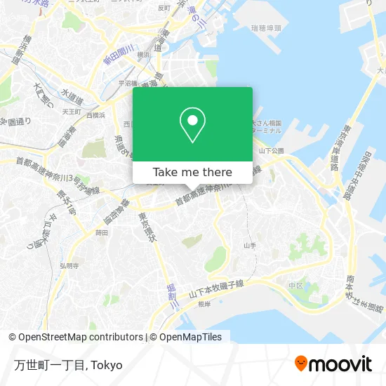 Bansei Town 1-Chome map