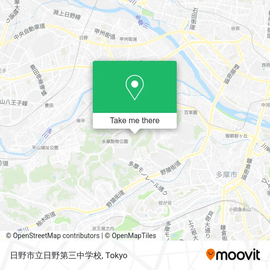 日野市立日野第三中学校 map