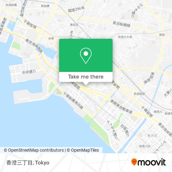 香澄三丁目 map