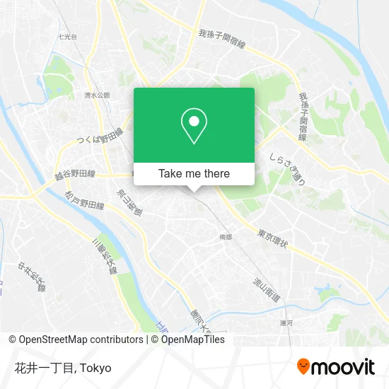 花井一丁目 map