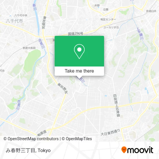 Miharu-no 3-Chome map