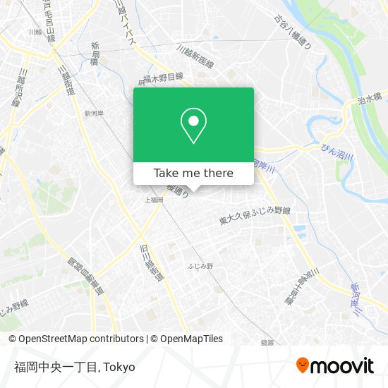福岡中央一丁目 map