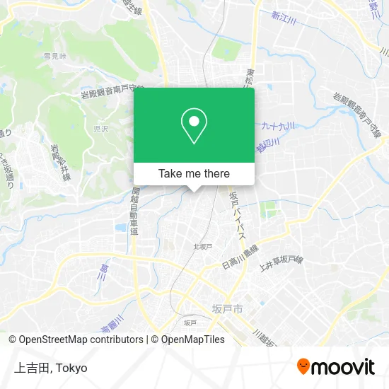 上吉田 map