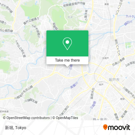 新堀 map