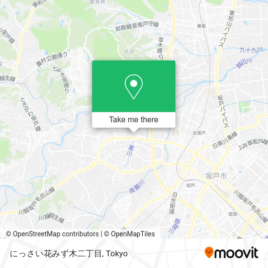 にっさい花みず木二丁目 map