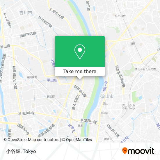 小谷堀 map