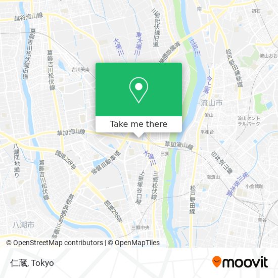 仁蔵 map