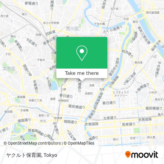 ヤクルト保育園 map