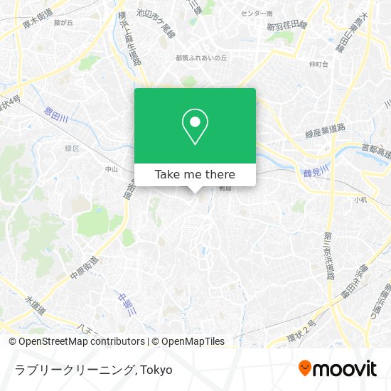 ラブリークリーニング map