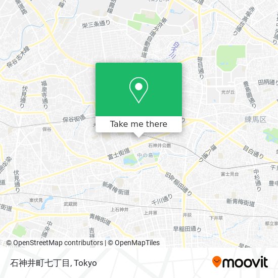 石神井町七丁目 map