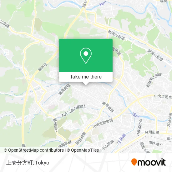 上壱分方町 map