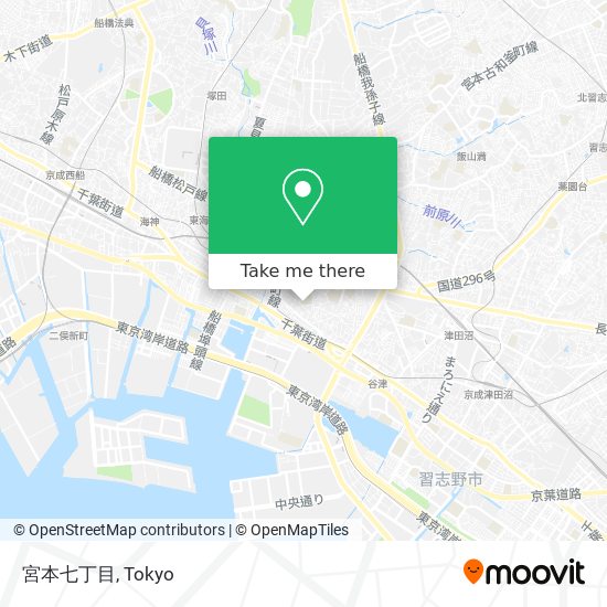 宮本七丁目 map