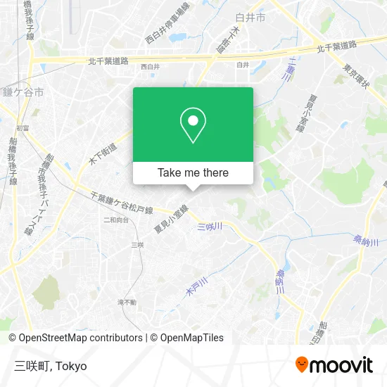 三咲町 map