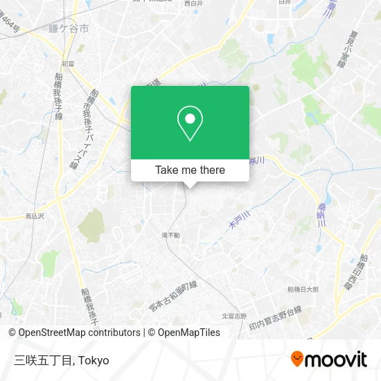 三咲五丁目 map