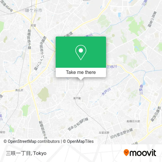 三咲一丁目 map