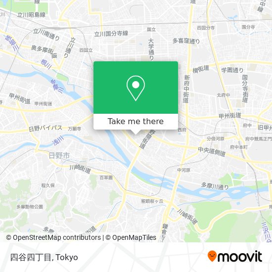 四谷四丁目 map