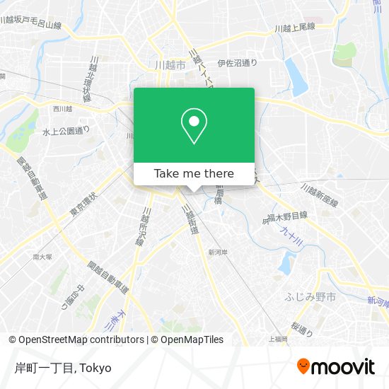 岸町一丁目 map
