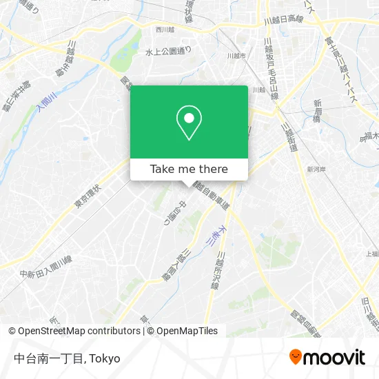 Nakadai Minami 1-Chome map