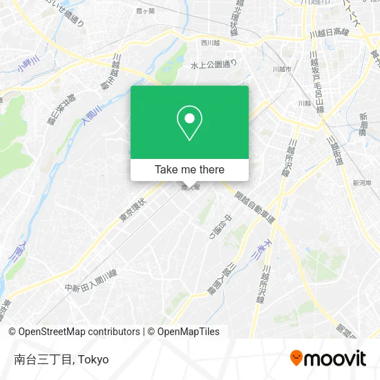 南台三丁目 map