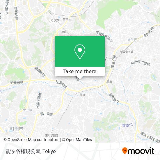 能ヶ谷権現公園 map