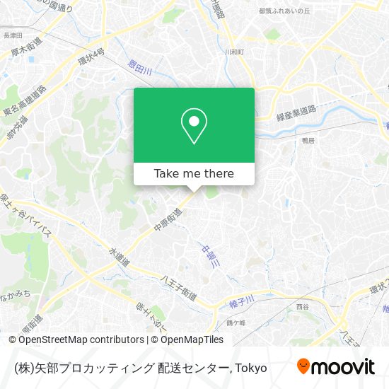 (株)矢部プロカッティング 配送センター map