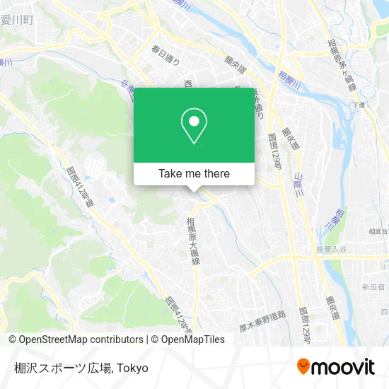 棚沢スポーツ広場 map