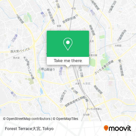 Forest Terrace大宮 map